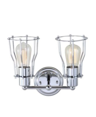 Evelyn 2-Light Metal Vanity Light