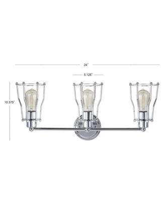 Evelyn 3-Light Metal Vanity Light