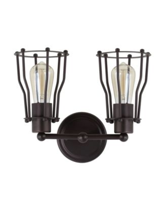 Evelyn 2-Light Metal Vanity Light