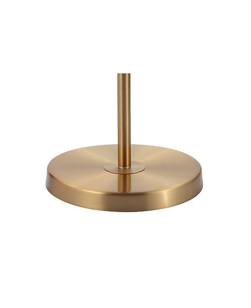 JONATHAN Y Jemma Crystal, Metal Led Floor Lamp