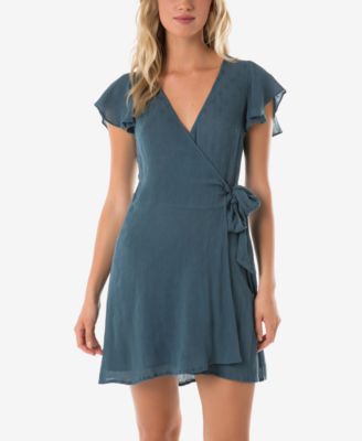 oneill wrap dress