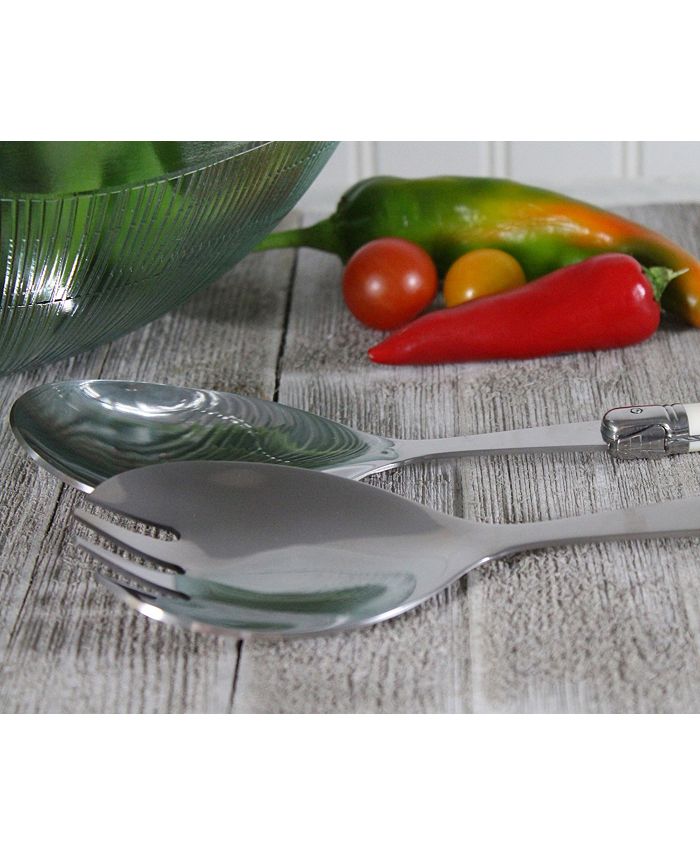 French Home Laguiole 2Pc. Faux Ivory Salad Servers Macy's