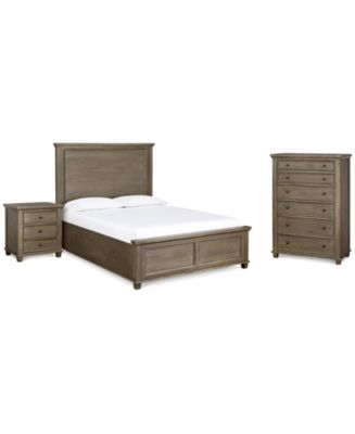 Closeout! Tristan Bedroom Furniture, 3-Pc. Set (Queen Bed, Nightstand ...