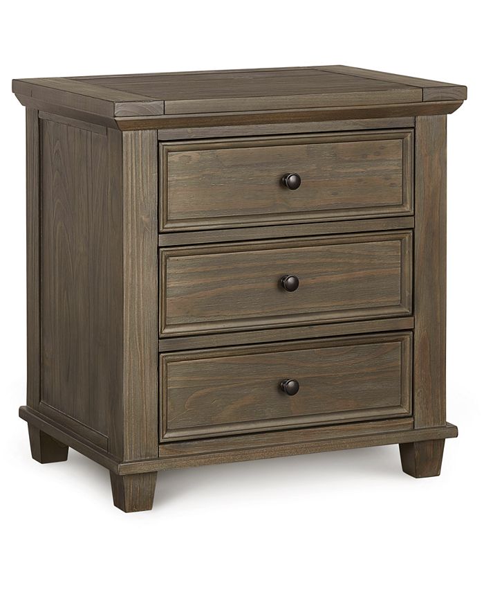 Furniture Closeout! Tristan USB Outlet Nightstand, Created for Macy's
