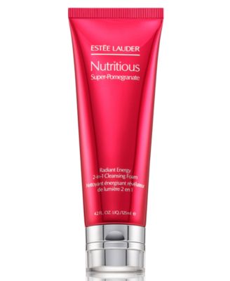 Estée Lauder - Nutritious Super-Pomegranate Radiant Energy 2-In-1 Cleansing Foam, 125 ml