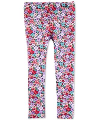 Carter's - Toddler Girls Floral-Print Leggings