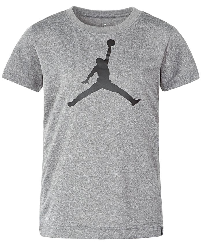 Jordan Big Boys Dri-Fit Jumpman Logo Graphic T-shirt - Macy's