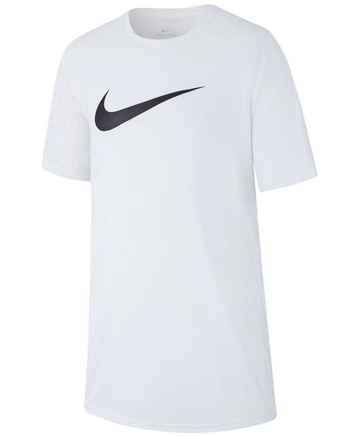 Nike Big Boys Dri-fit Swoosh Training T-shirt & Reviews - Shirts & Tops ...