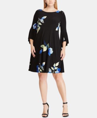 macys ralph lauren plus size dresses