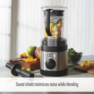 Hamilton Beach Weston Sound Shield Blender with To Go Jar
