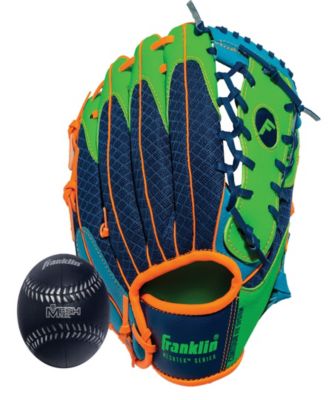 Franklin Sports 9.5" Teeball Meshtek Glove Ball Set - Right Handed
