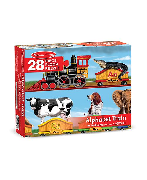 Melissa And Doug Alphabet Train Floor Puzzle 28 Pc Reviews