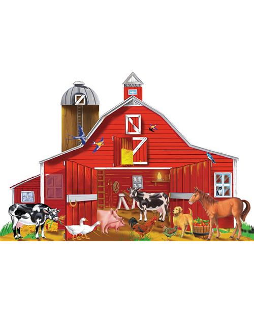 Melissa And Doug Farm Friends Floor 32 Pc Reviews Toys