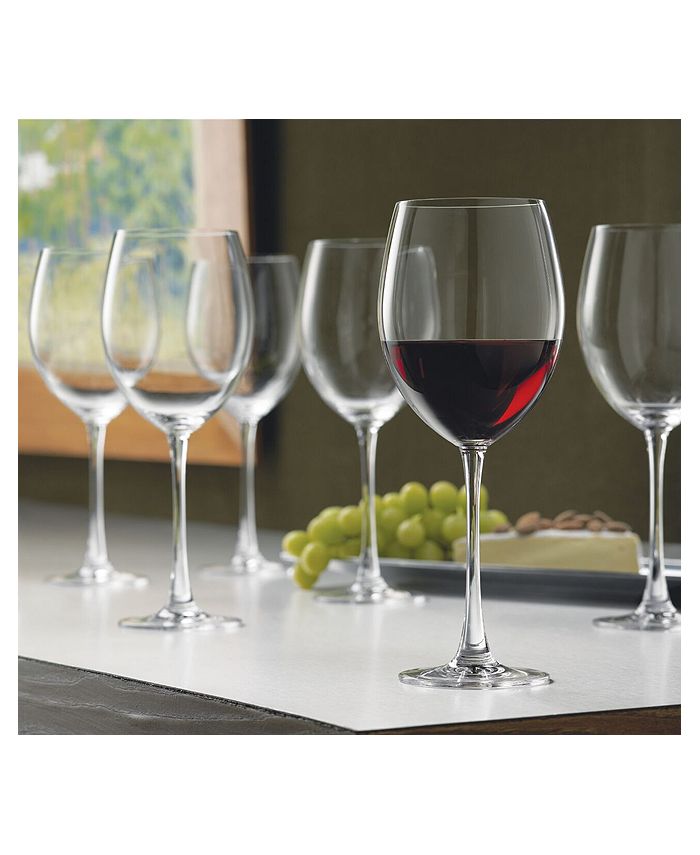 Lenox Tuscany Classics Crystal 4 Pc. Burgundy Wine Glass Set, Glasses &  Drinkware, Household