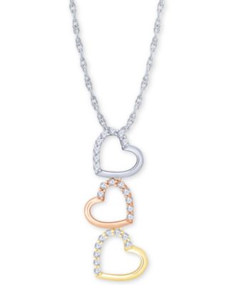 Three of Hearts deals Dazzling Pendant