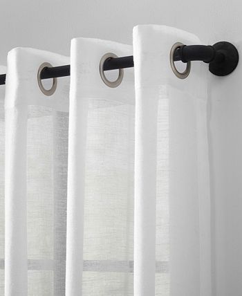 Archaeo - Slub Textured Linen Blend Grommet Top Curtain Collection