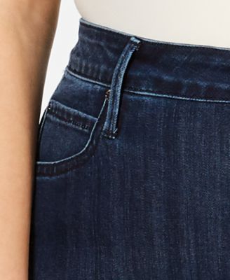 Seven7 Jeans Plus Size Velvet-Stripe Skinny Jeans  