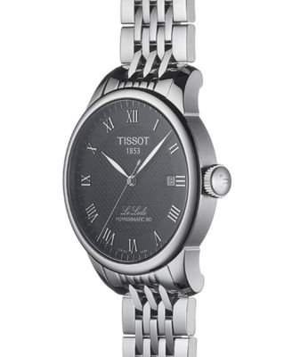 tissot le locle powermatic 80 stainless steel