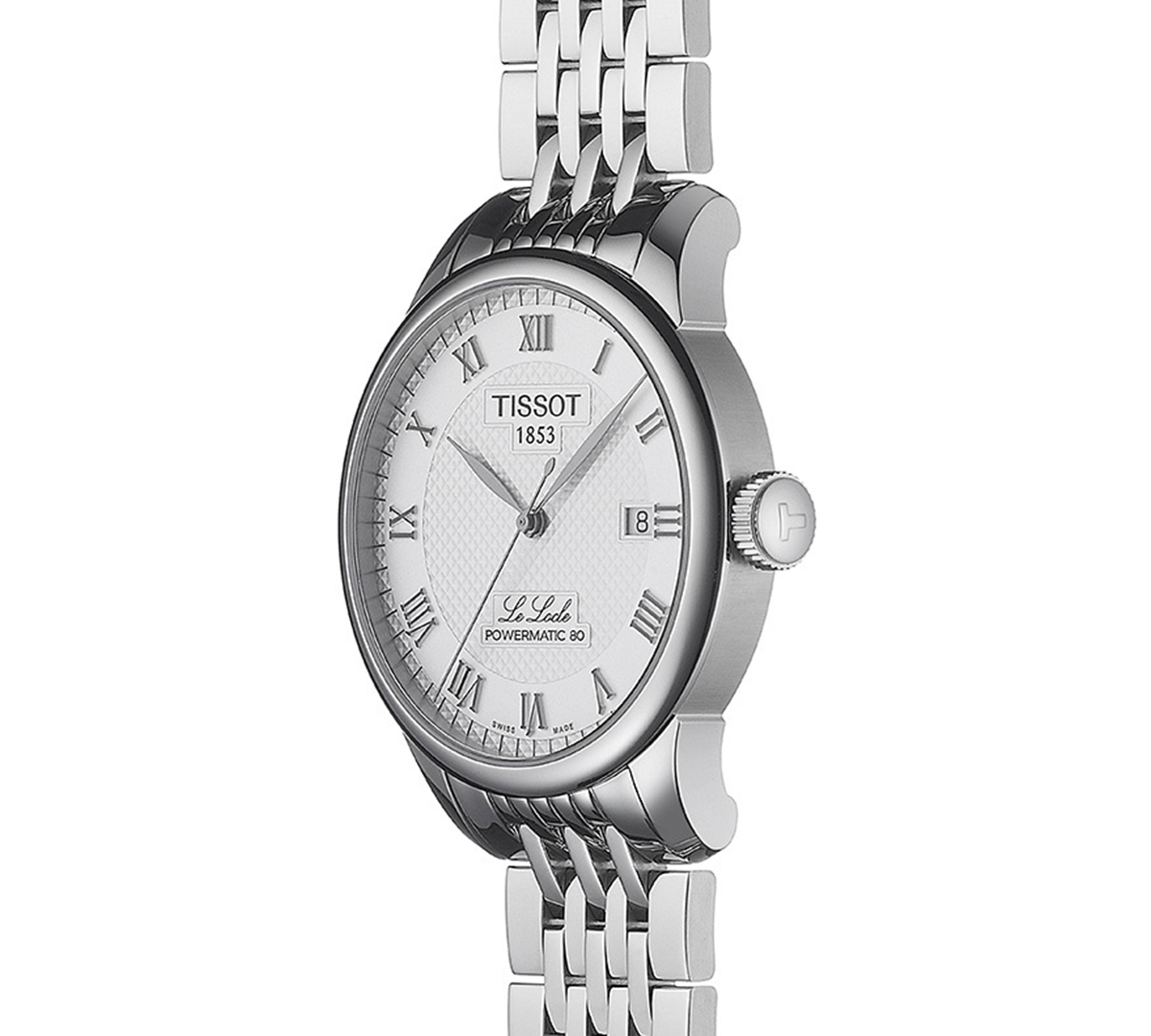 Shop Tissot Men's Swiss Le Locle Stainless Steel Bracelet Watch 39mm In No Color