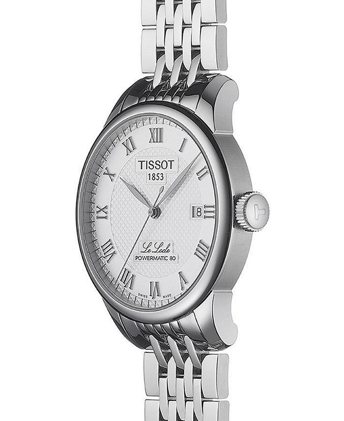 Tissot - Men's Swiss Le Locle Stainless Steel Bracelet Watch 39mm