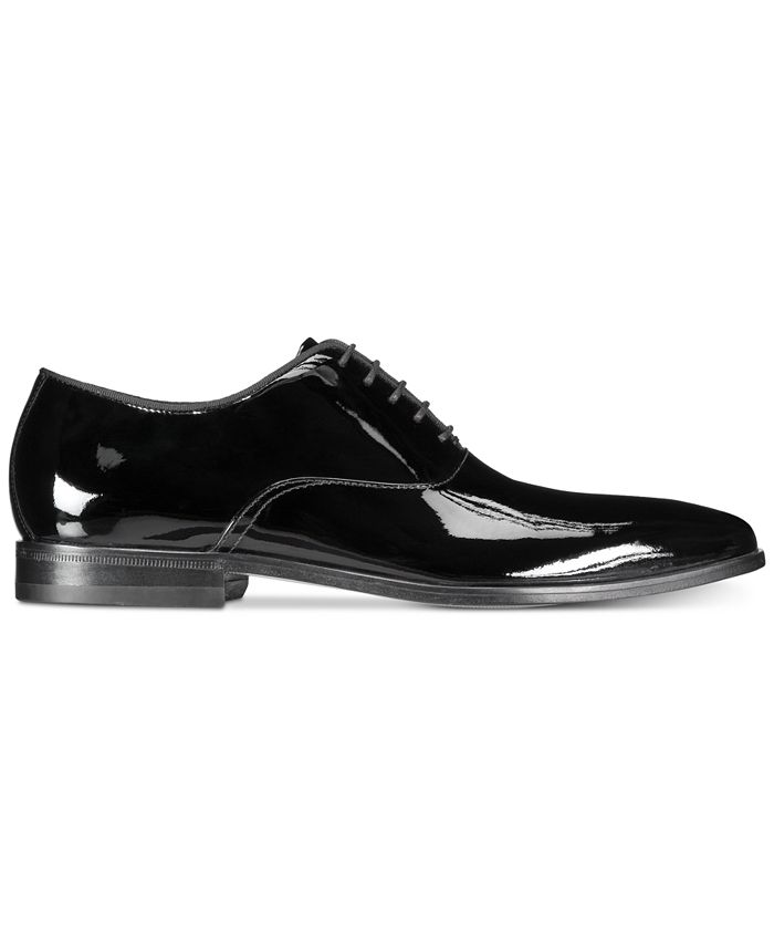 Hugo Boss BOSS Men's High Line Patent Leather Oxfords - Macy's