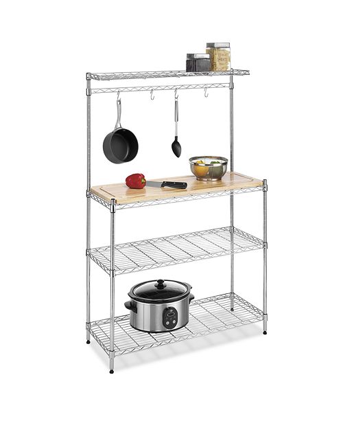 Whitmor Supreme Bakers Rack Reviews Cleaning Organization