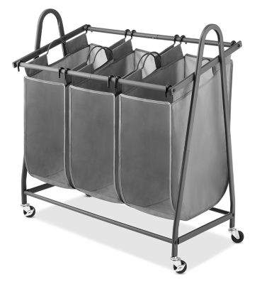 Whitmor - Triple Laundry Sorter