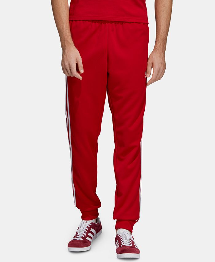 adidas Men's Originals Adicolor SST Tricot Track Pants - Macy's