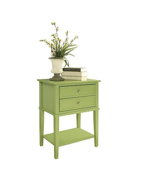 Ameriwood Home Cottage Hill Accent Table With 2 Drawers Reviews