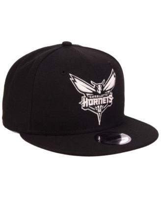 Charlotte Hornets Black White 9FIFTY Snapback Cap