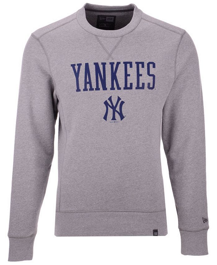 New Era Men's New York Yankees Premium Crew Sweatshirt - Macy's