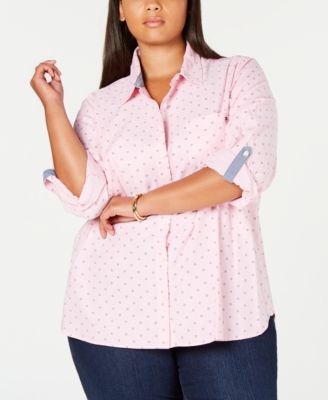 macys plus size tommy hilfiger