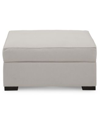 CLOSEOUT! Astra 36" Fabric Chair Bed Storage Ottoman, Created for Macy's
