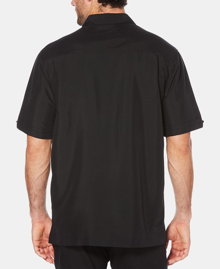 Cubavera Men's Striped Panel Short-Sleeve Shirt & Reviews - Casual ...