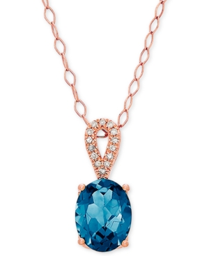 image of Blue Topaz (2-1/5 ct. t.w.) & Diamond Accent 18