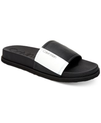 Calvin Klein Calvin Men's Mackee Slide Sandals - Macy's