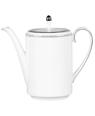 Vera Wang Wedgwood - Vera Wang "Grosgrain" Teapot, 22.5 oz.
