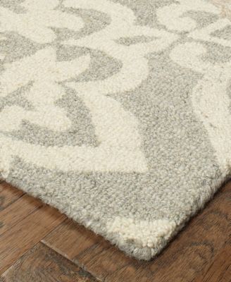Craft 93004 Gray/Sand 3'6" x 5'6" Area Rug