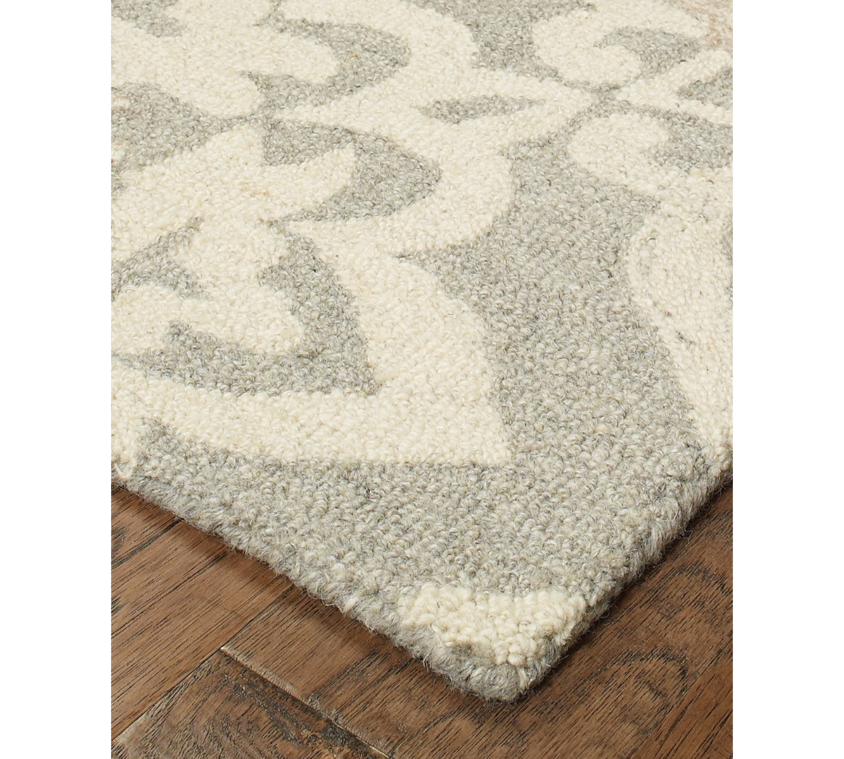 Oriental Weavers Craft 93004 Gray/sand 2'6" X 8' Runner Area Rug In Grey,sand