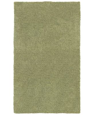 Oriental Weavers - Heavenly Shag 73403 Green/Green 3' x 5' Area Rug