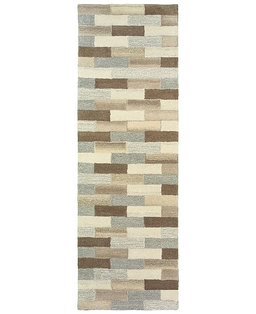 Oriental Weavers Infused 67006 Beige Gray 2 6 X 8 Runner Area Rug Reviews Rugs Macy S