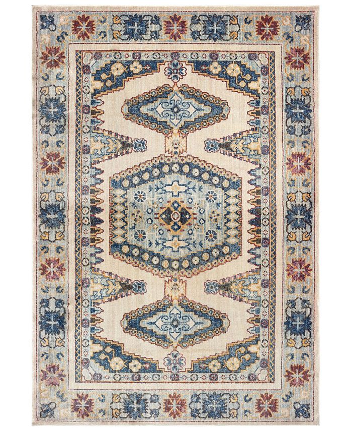 Oriental Weavers Pandora 5991I Ivory/Blue 3'10" x 5'5" Area Rug Macy's