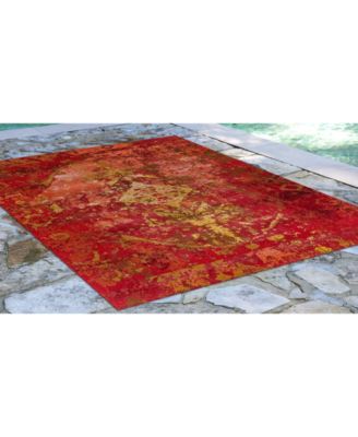 Marina 8043 Kermin 3'3" x 4'11" Indoor/Outdoor Area Rug