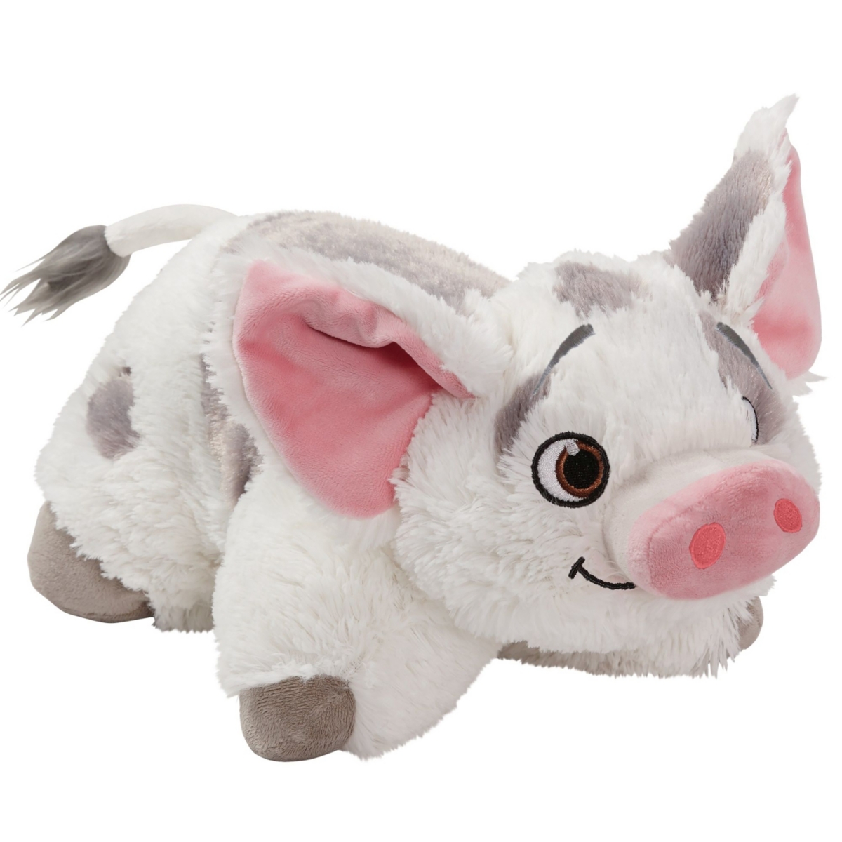 Pillow Pets Kids' Disney Moana Pua Stuffed Animal Plush Toy In White