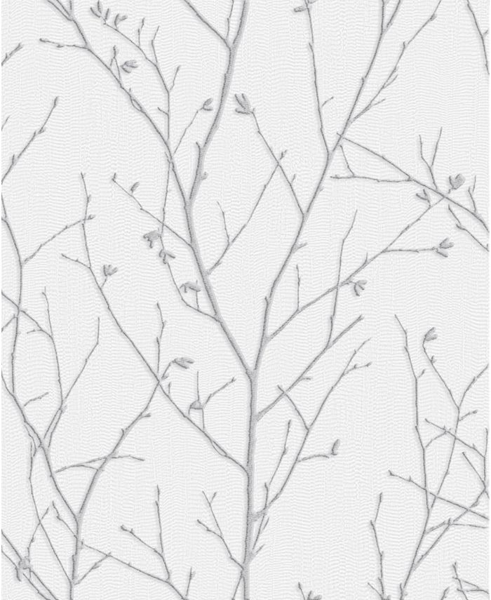 Graham & Brown Water Silk Sprig Wallpaper Macy's