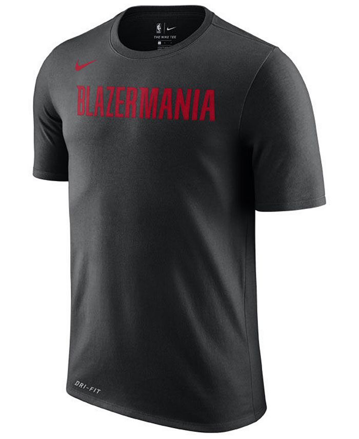 Nike Men's Portland Trail Blazers City Team T-Shirt - Macy's