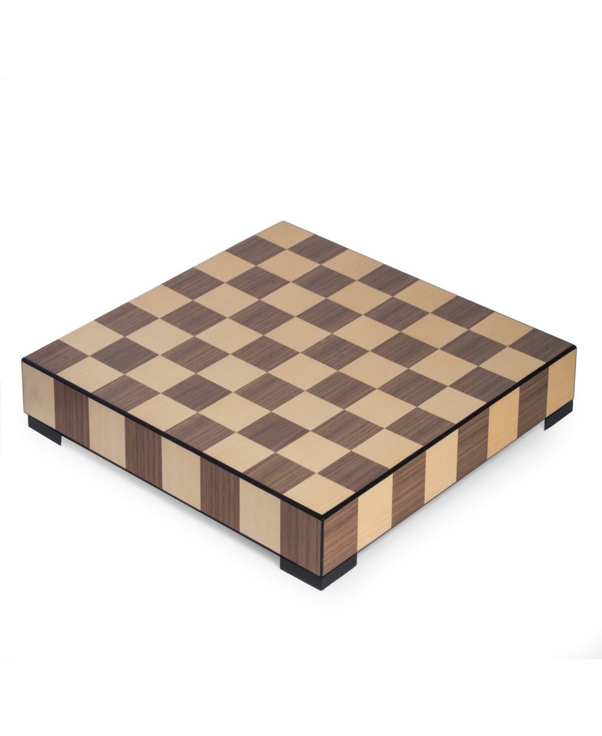 Shop Bey-berk Chess And Checker Set In Brown