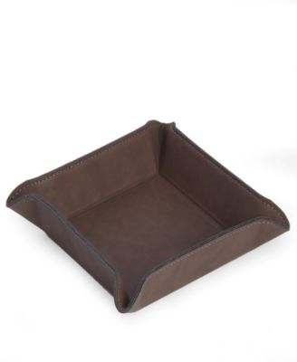 Brown Valet Tray
