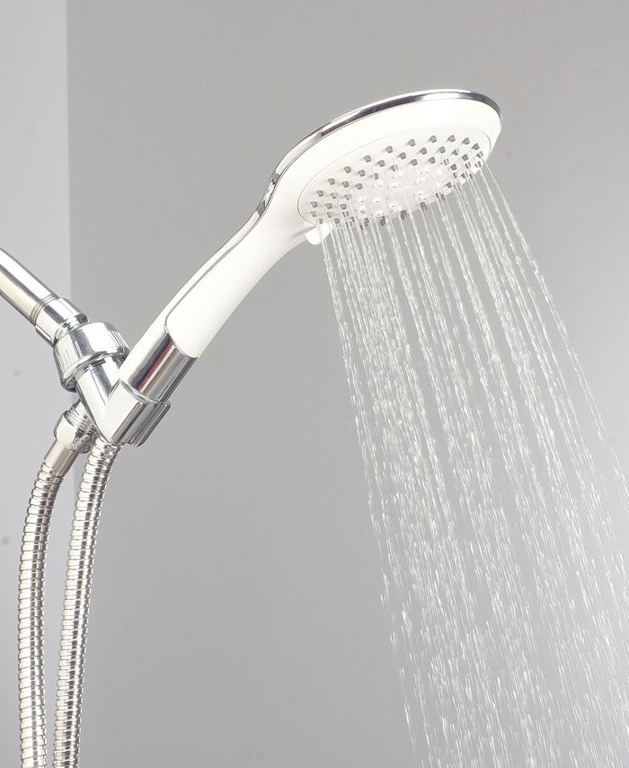 Bath Bliss Sahara 5 Function Shower Head & Cord Set - Macy's