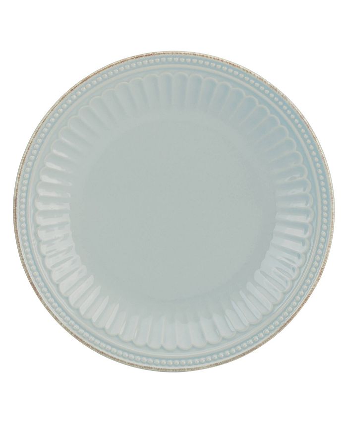 Lenox - French Perle GROOVE Accent Plate - White
